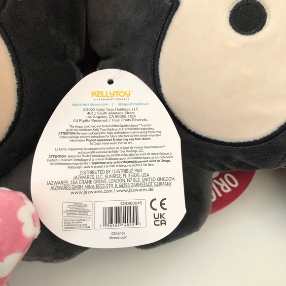Squishmallows Valentine's Day Mickey Mouse & Minnie Mouse 8" Disney Plush Set - Picture 10 of 12